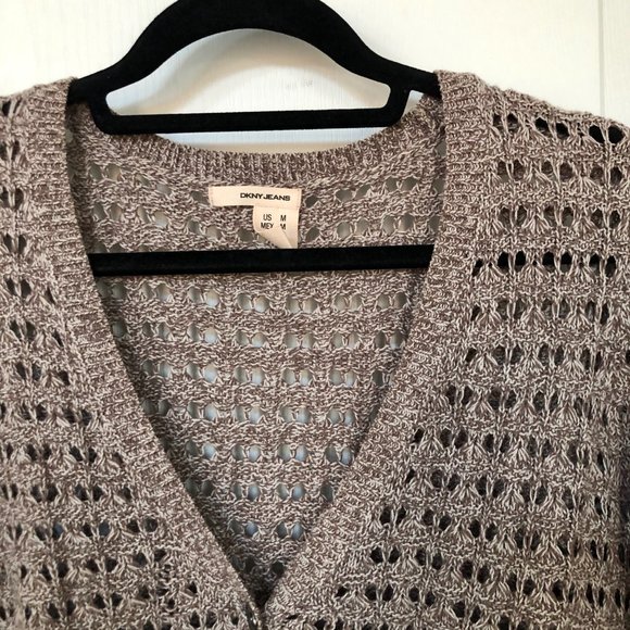 DKNY - Button Front Cardigan - Picture 2 of 5
